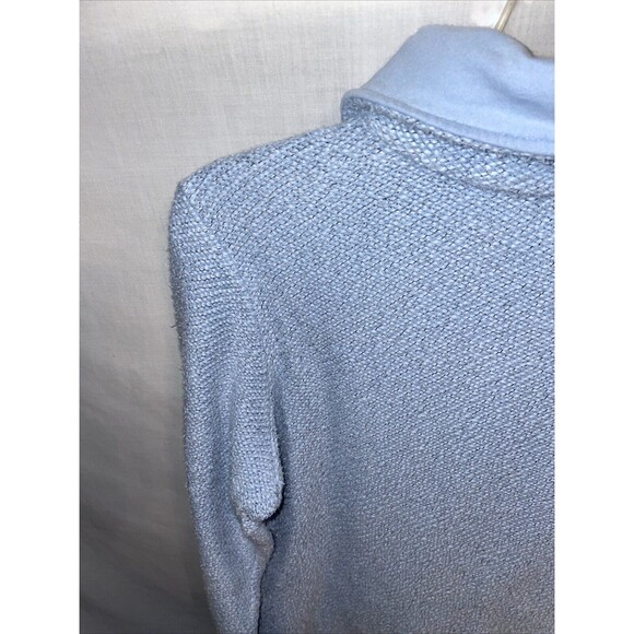 Soft Surroundings Women’s Pullover Light Jacket Size Small Baby Blue Going Out - Picture 11 of 12